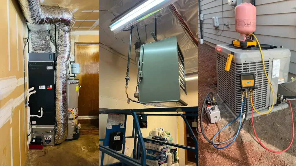 HVAC systems and installation equipment