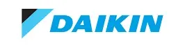 Daikin logo with blue and black