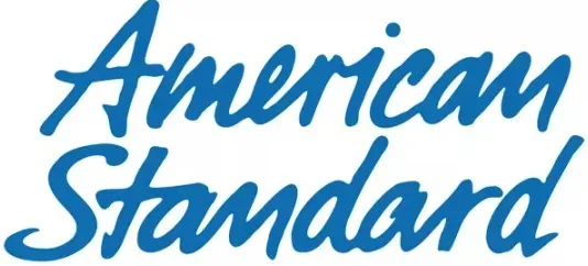 Blue text of American Standard logo
